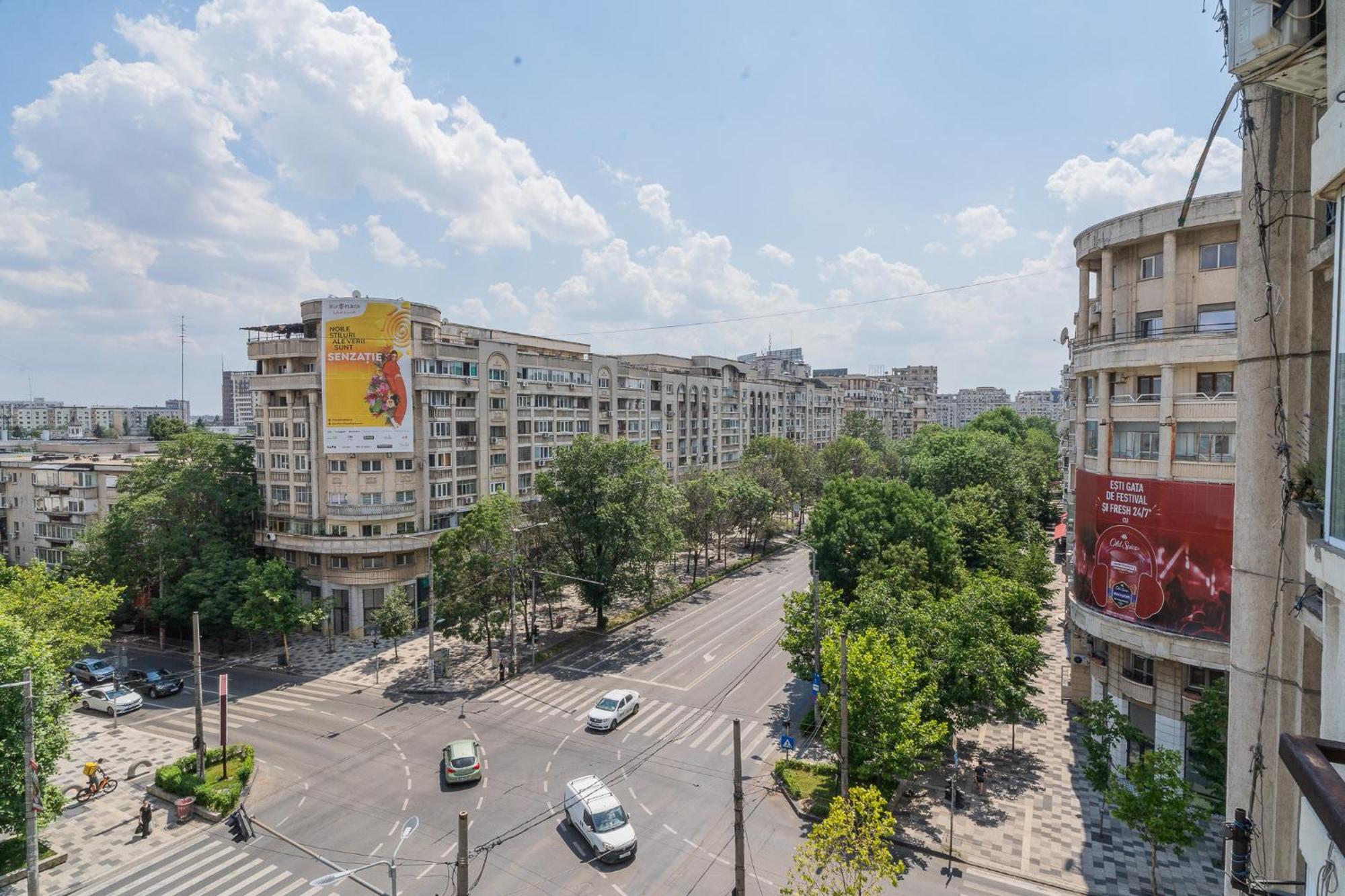 Apartmán Luxury 2Br On Decebal Avenue Bukurešť Exteriér fotografie