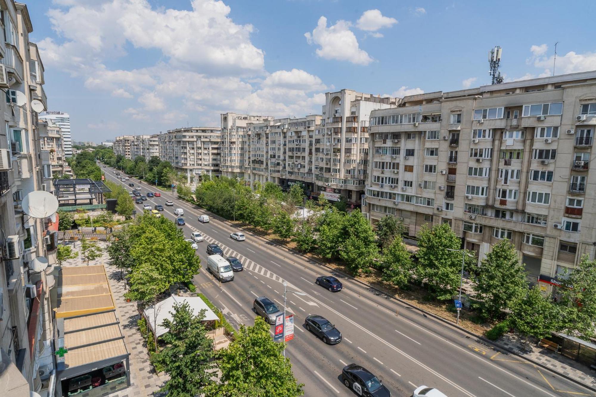 Apartmán Luxury 2Br On Decebal Avenue Bukurešť Exteriér fotografie