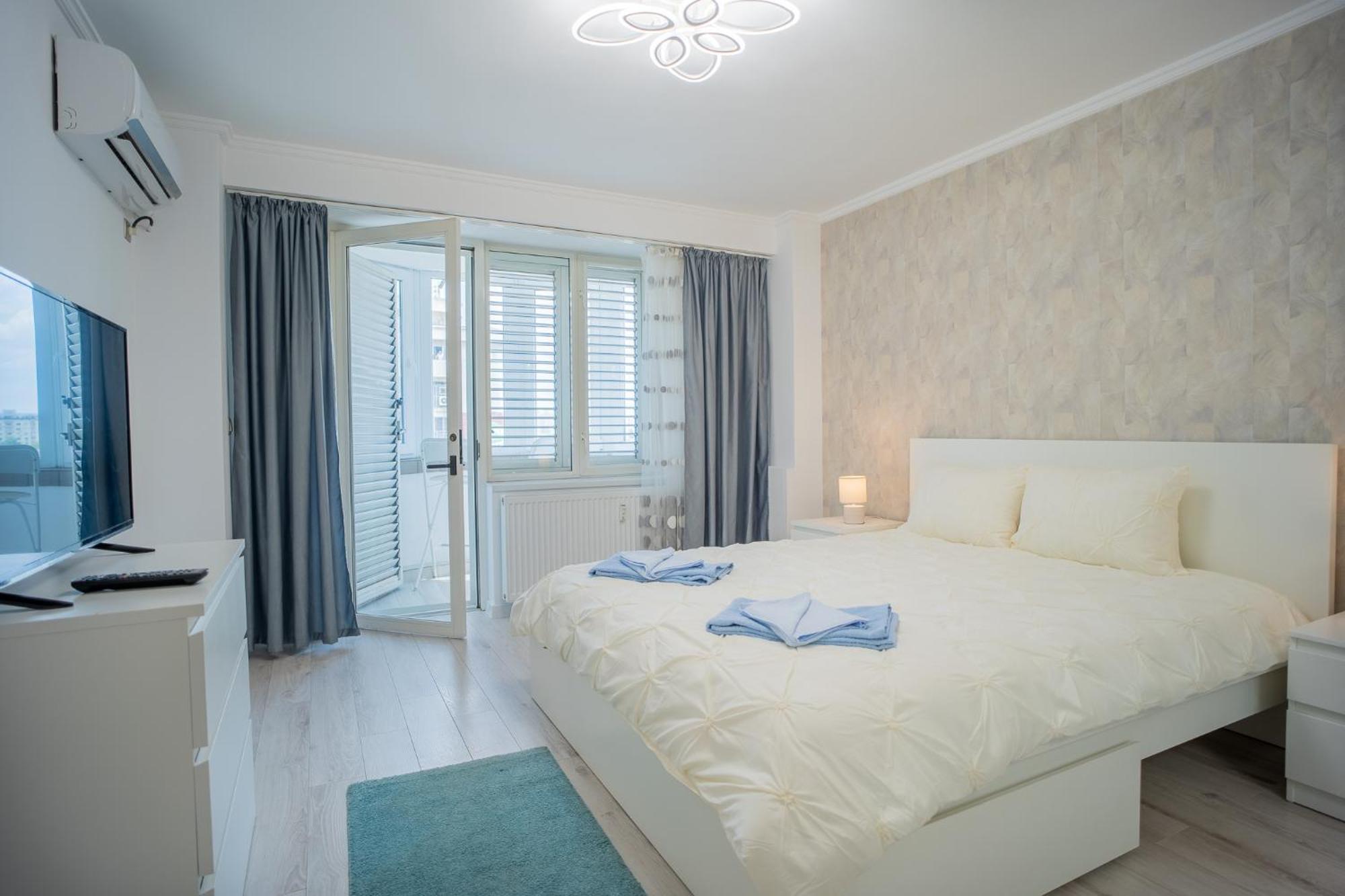 Apartmán Luxury 2Br On Decebal Avenue Bukurešť Exteriér fotografie