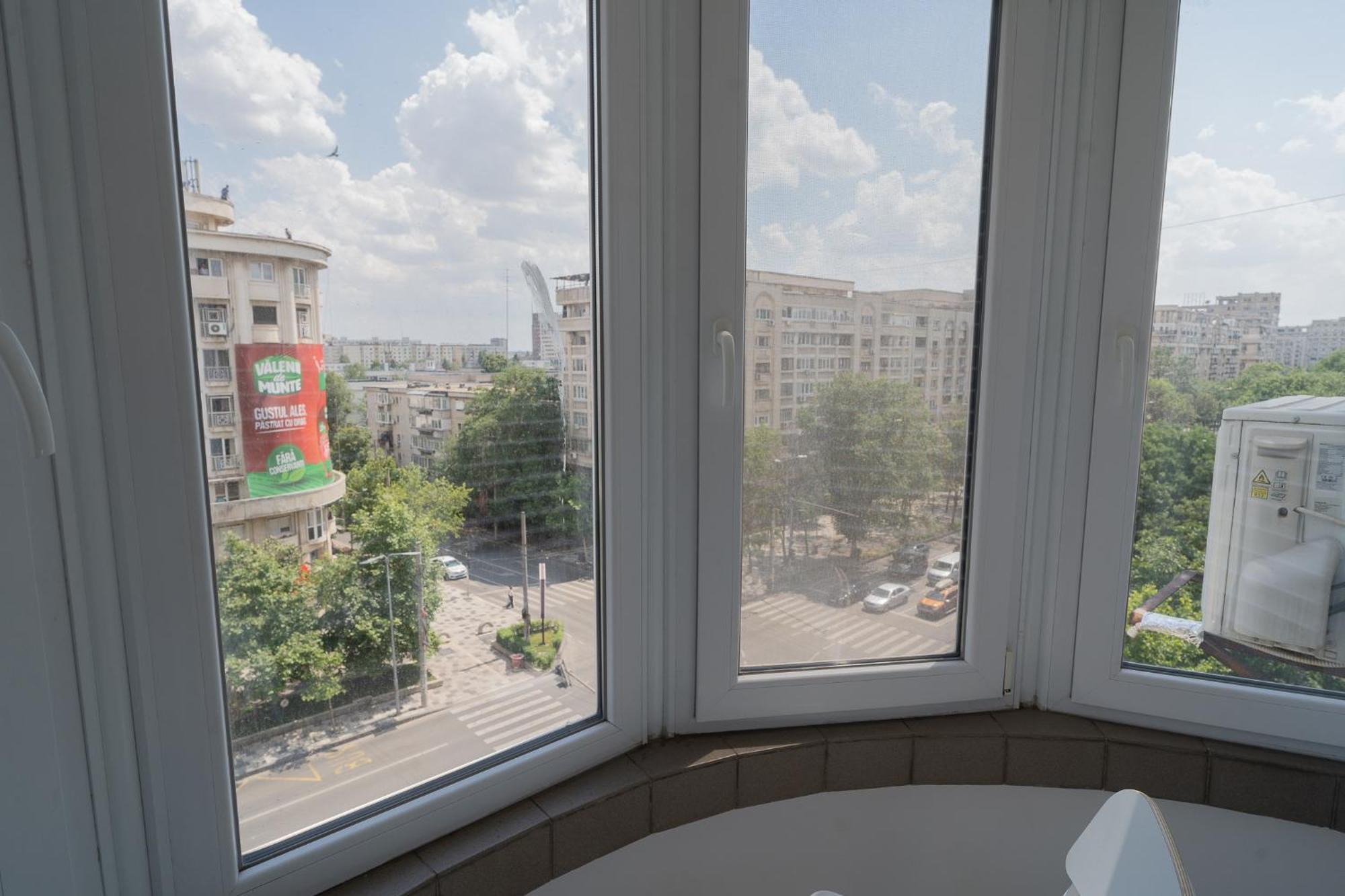 Apartmán Luxury 2Br On Decebal Avenue Bukurešť Exteriér fotografie