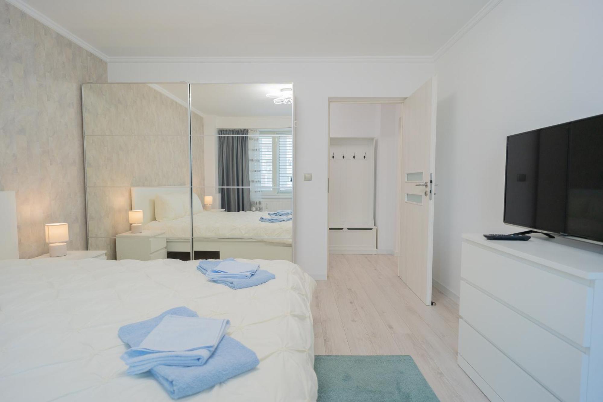 Apartmán Luxury 2Br On Decebal Avenue Bukurešť Exteriér fotografie