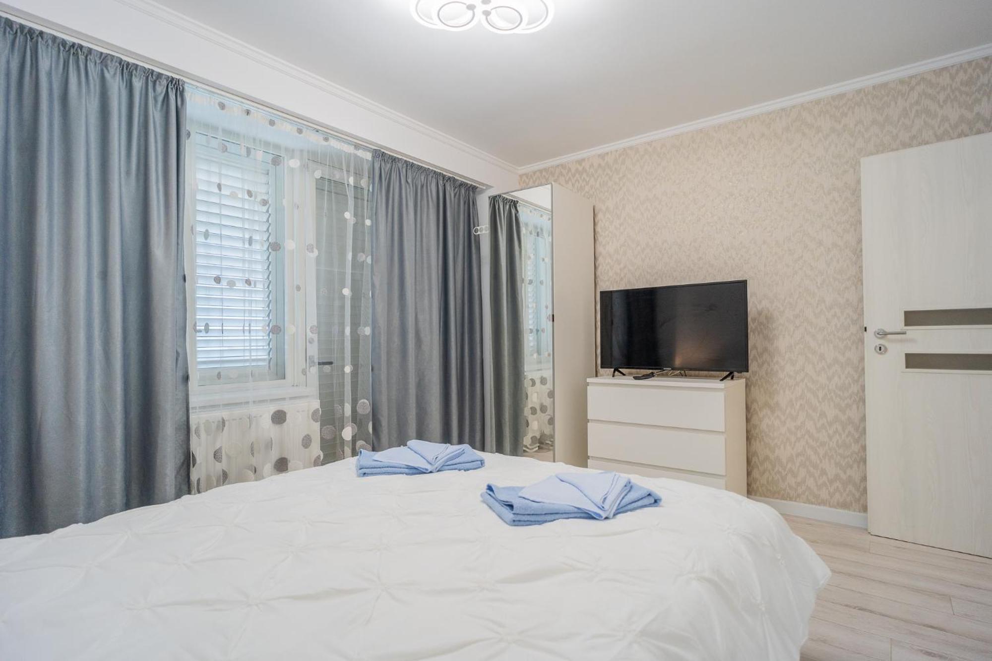 Apartmán Luxury 2Br On Decebal Avenue Bukurešť Exteriér fotografie