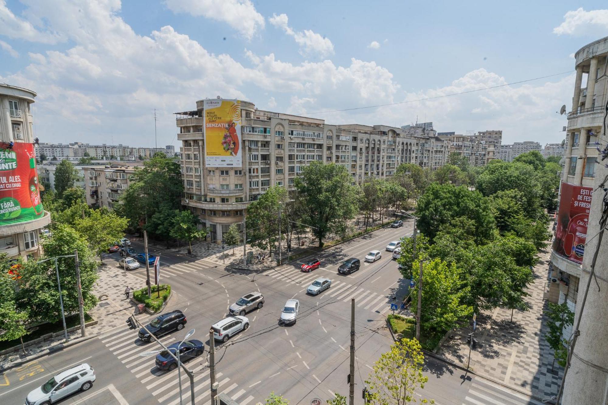 Apartmán Luxury 2Br On Decebal Avenue Bukurešť Exteriér fotografie