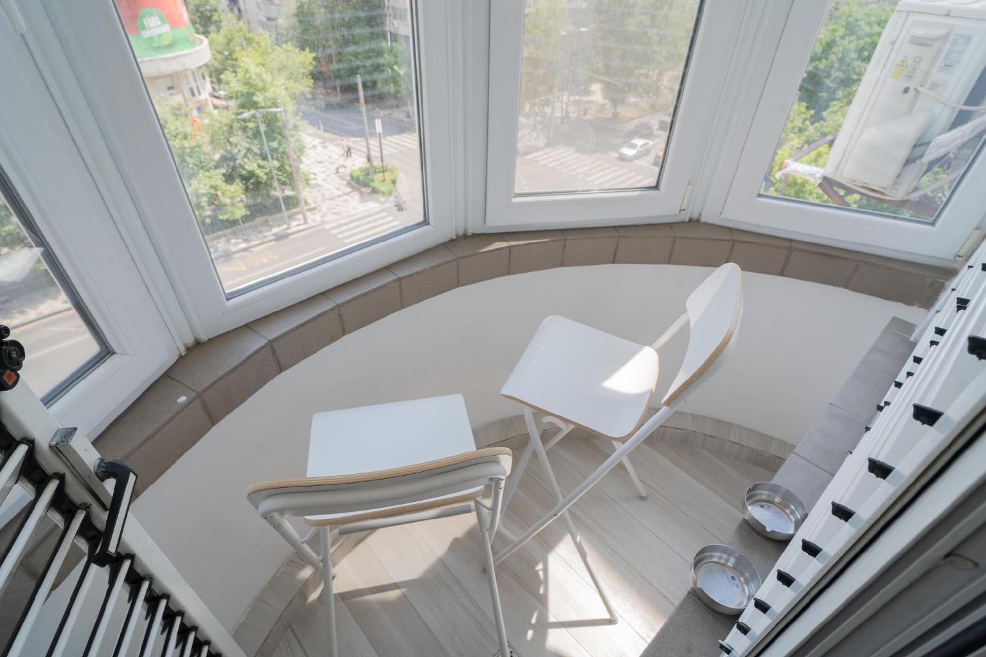 Apartmán Luxury 2Br On Decebal Avenue Bukurešť Exteriér fotografie