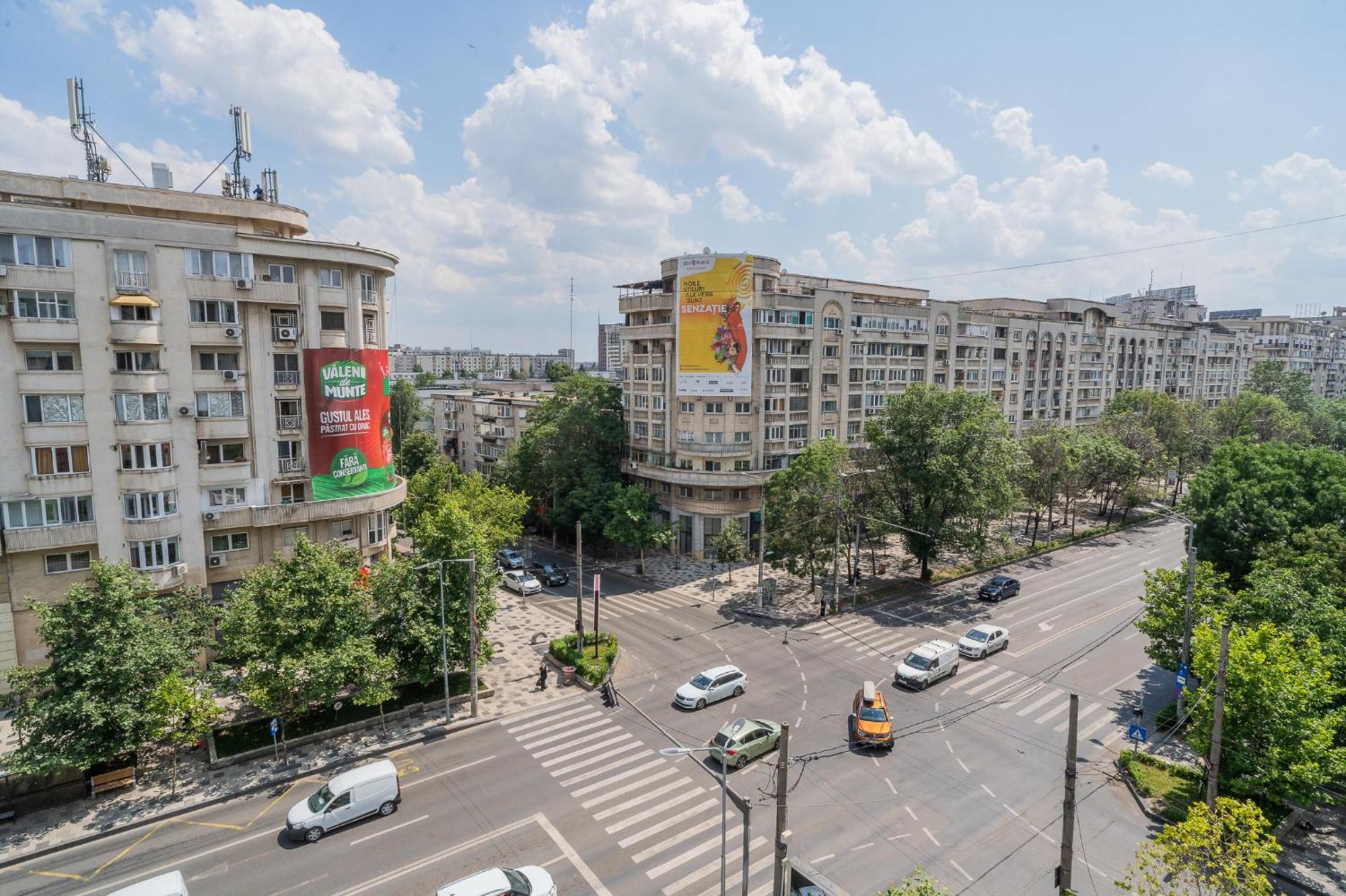 Apartmán Luxury 2Br On Decebal Avenue Bukurešť Exteriér fotografie