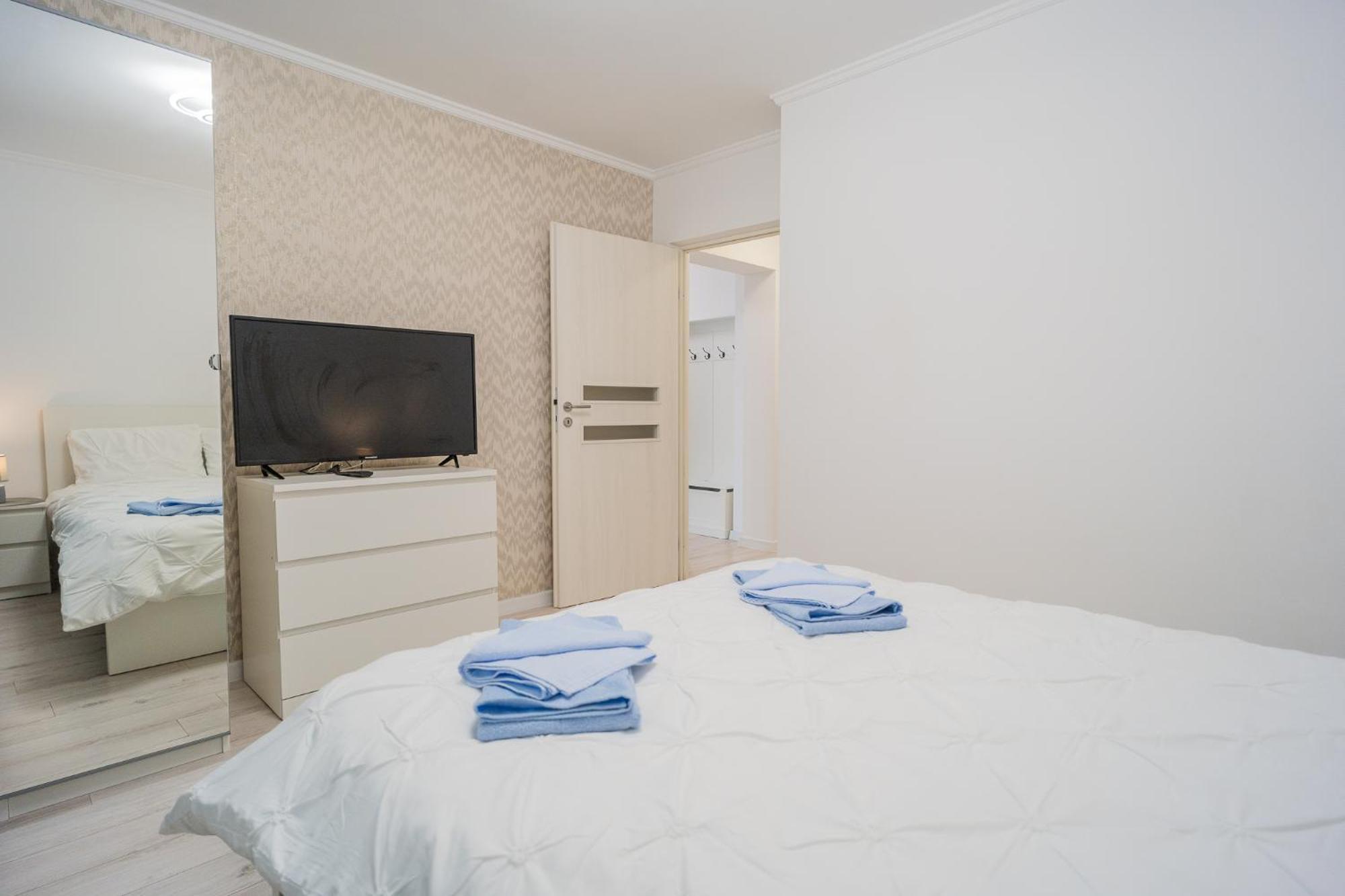 Apartmán Luxury 2Br On Decebal Avenue Bukurešť Exteriér fotografie