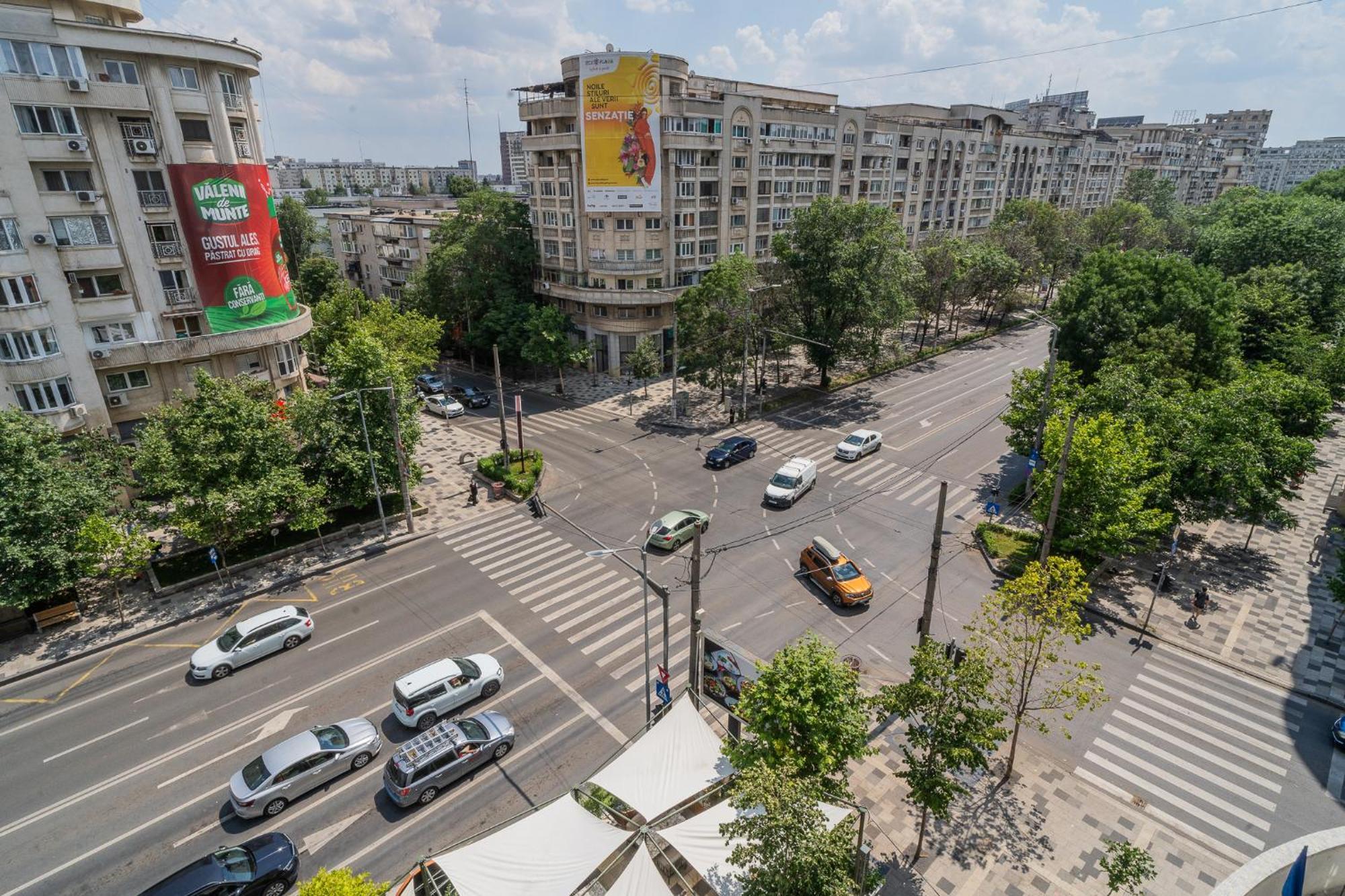 Apartmán Luxury 2Br On Decebal Avenue Bukurešť Exteriér fotografie